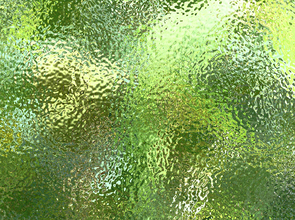 Abstract Green Glass Texture